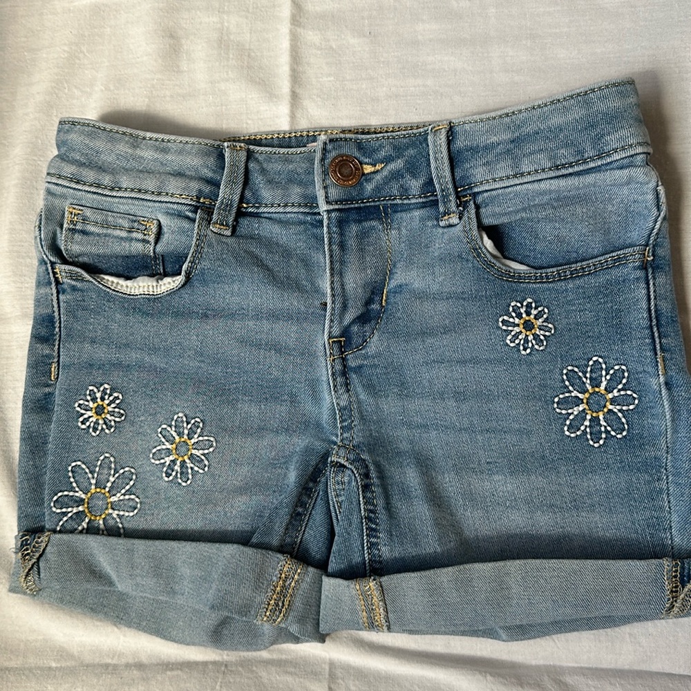 SO denim shorts girls size 8